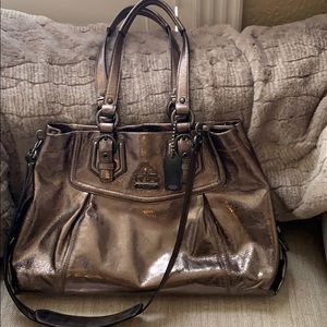 Bronze Coach purse